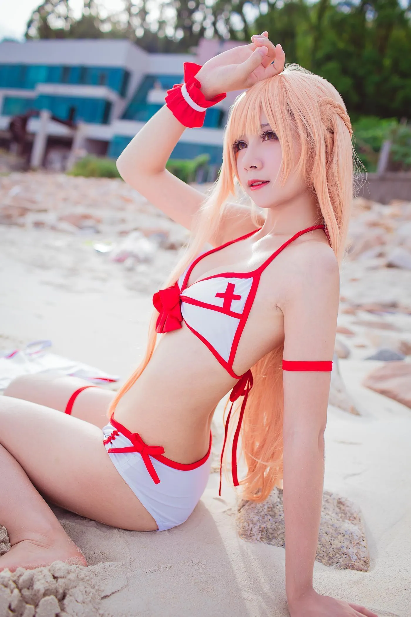 秋山AkI – NO.04 亚丝娜泳衣 [18P]插图4